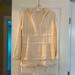 Tory Burch Cotton Sweater with Hood Size XS